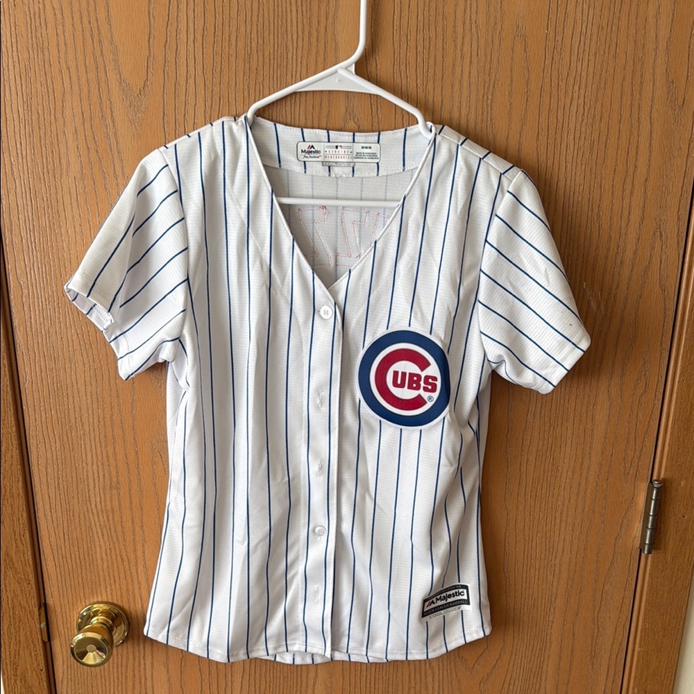 Majestic Chicago Cubs Anthony Rizzo Jersey M